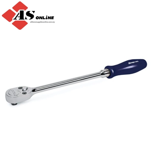 SNAP-ON 1/2" Drive Dual 80 Technology Hard Grip Long Handle Ratchet / Model: SHLD80AB