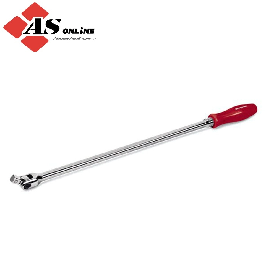 SNAP-ON 1/2" Drive 24" Hard Grip Handle Breaker Bar (Red) / Model: SHBBD24R