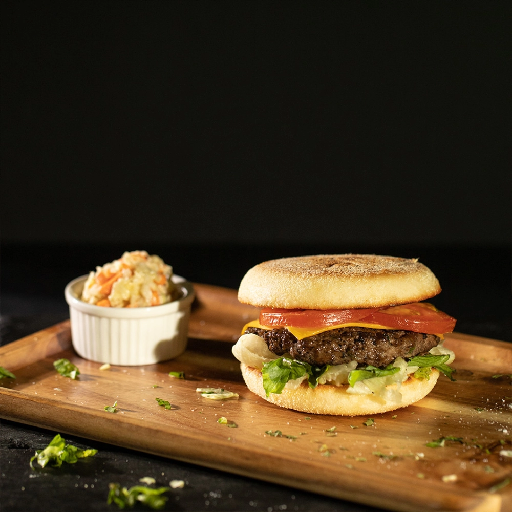 Grilled Beef English Muffin