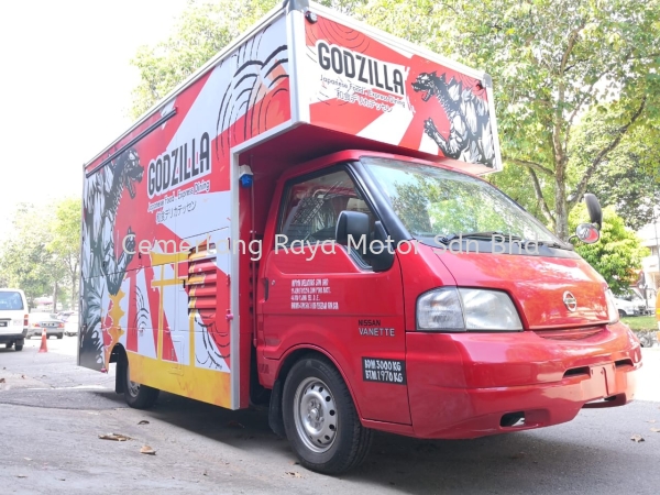 Food Truck - Godzilla Japanese Food & Express Dining Food Truck Selangor, Malaysia, Kuala Lumpur (KL), Shah Alam Supplier, Suppliers, Supply, Supplies | Cemerlang Raya Motor Sdn Bhd