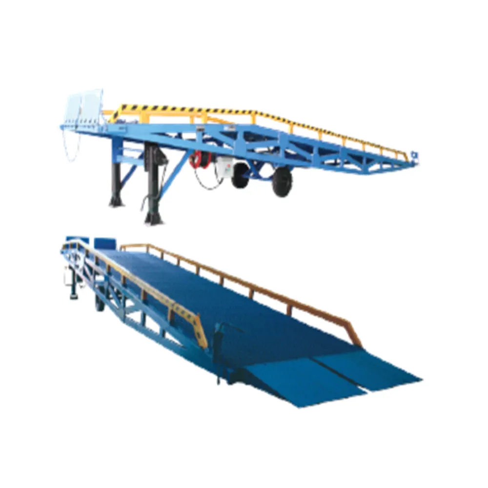  Electric / Battery Operated Heavy Duty Moveable Hydraulic  Dock Ramp 