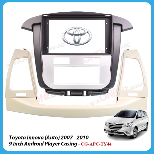 Toyota Innova (Auto) 2007 - 2010 - 9 Inch Android Big Screen Player Casing - CG-APC-TY44