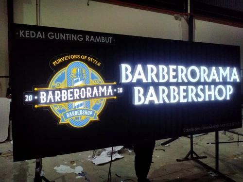 3d Led Boxup Signboard At Selangor 