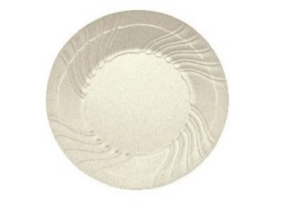 Wavy Round Rim Plate