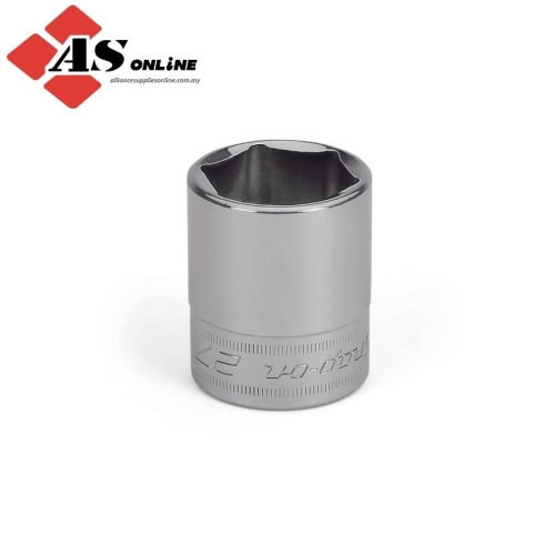 SNAP-ON 1/2" Drive 6-Point Metric 27 mm Flank Drive Shallow Socket / Model: TWM27