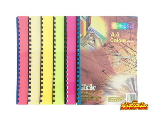 Binder Binding Set / Project Paper A4 Colour 30 Sheets School Scrapbook / Buku Folio School & Office Equipment Stationery & Craft Johor Bahru (JB), Malaysia Supplier, Suppliers, Supply, Supplies | Edustream Sdn Bhd