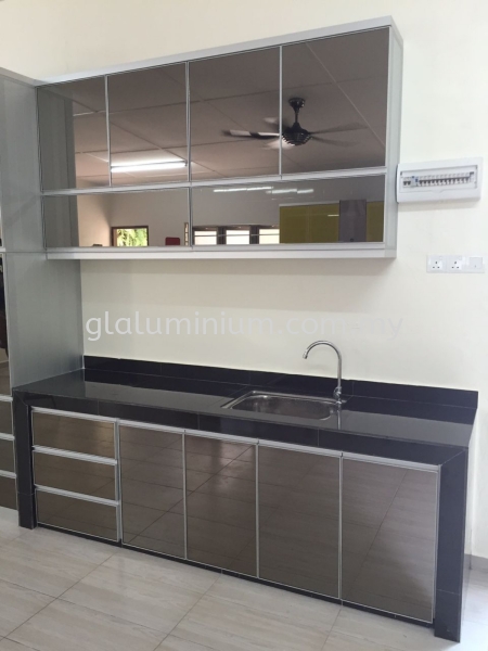  Wall kitchen aluminium swing door Selangor, Malaysia, Kuala Lumpur (KL), Cheras Supplier, Installation, Supply, Supplies | GL GLASS & ALUMINIUM TRADING