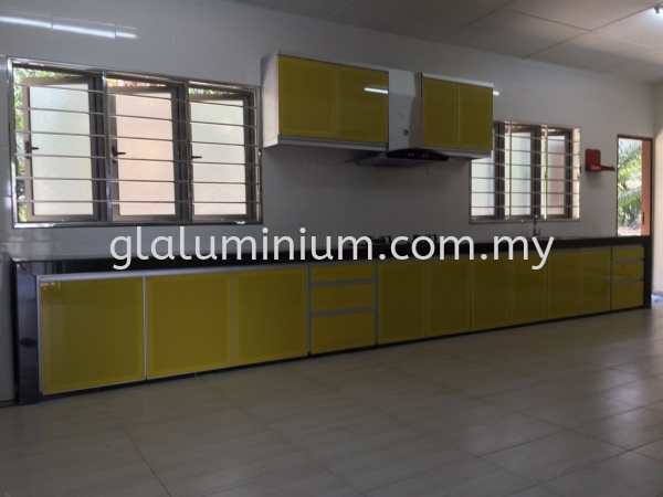  Wall kitchen aluminium swing door Selangor, Malaysia, Kuala Lumpur (KL), Cheras Supplier, Installation, Supply, Supplies | GL GLASS & ALUMINIUM TRADING
