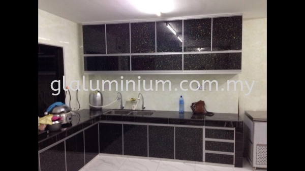  Wall kitchen aluminium swing door Selangor, Malaysia, Kuala Lumpur (KL), Cheras Supplier, Installation, Supply, Supplies | GL GLASS & ALUMINIUM TRADING