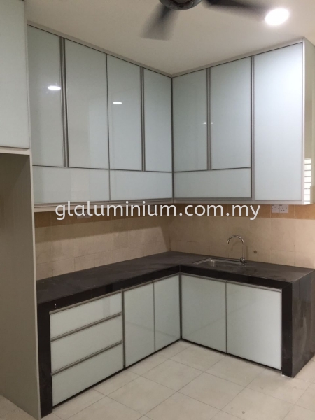  Wall kitchen aluminium swing door Selangor, Malaysia, Kuala Lumpur (KL), Cheras Supplier, Installation, Supply, Supplies | GL GLASS & ALUMINIUM TRADING