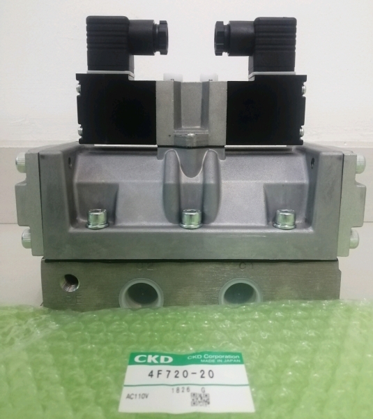 4F720-20-AC110V  Pilot Operated 3, 4, 5-port Solenoid Valves Solenoid Valve CKD Selangor, Malaysia, Kuala Lumpur (KL), Klang Supplier, Suppliers, Supply, Supplies | Nam Tong Engineering