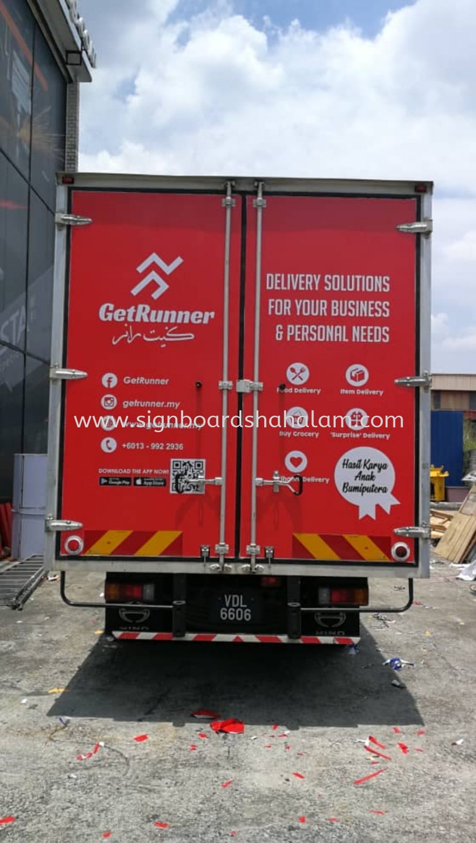 Good will Klang Truck Lorry Sticker