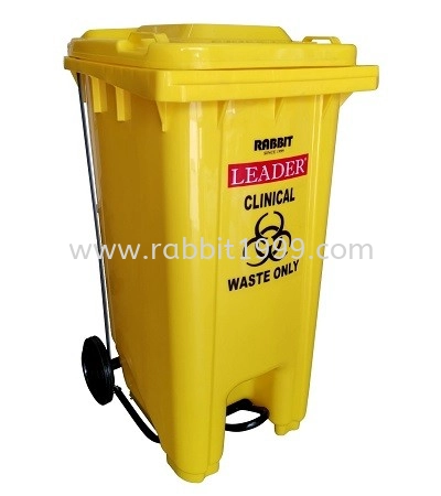 RABBIT CLINICAL WASTE BIN - 120lt