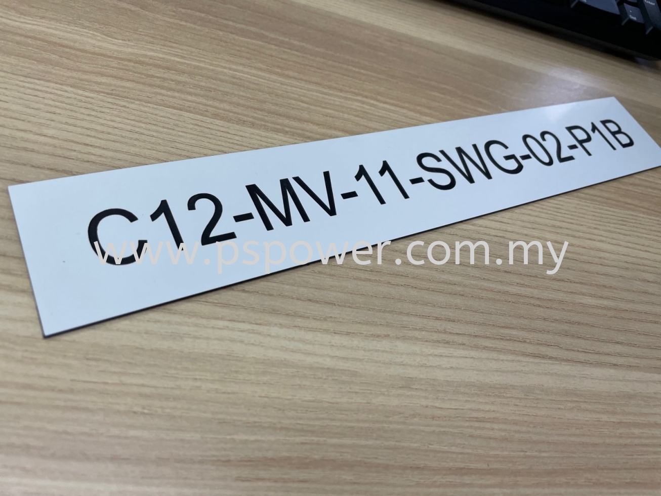 PVC Laser Engraving