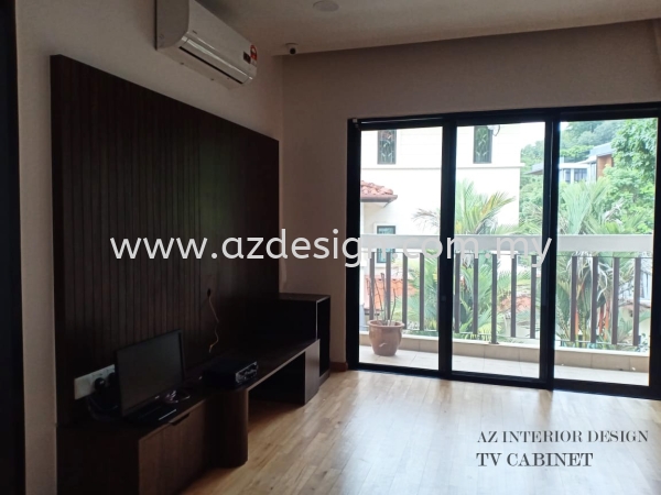 TV cabinet Laminate TV Cabinet Selangor, Malaysia, Puchong, Kuala Lumpur (KL) Design, Services, Contractor | Az Interior Design Sdn Bhd