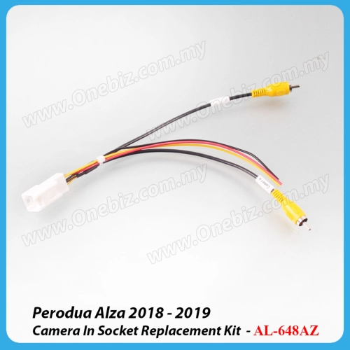 Socket Camera In - PERODUA ALZA 2018 - 2019 Replacement Kit - AL-648AZ