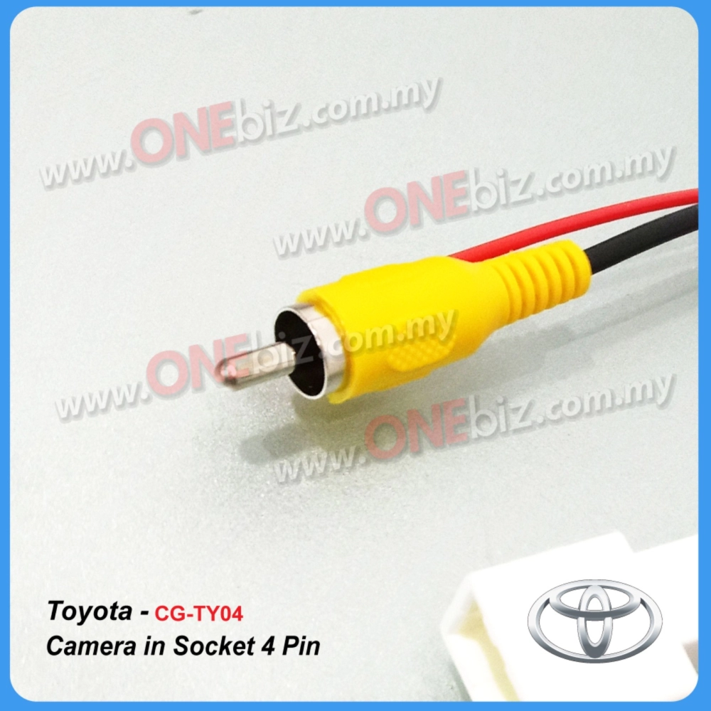 Camera in Socket Toyota 4 pin - CG-TY04