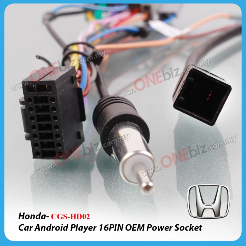 Honda - Car Android Player 16 PIN OEM Power Socket - CGS-HD02