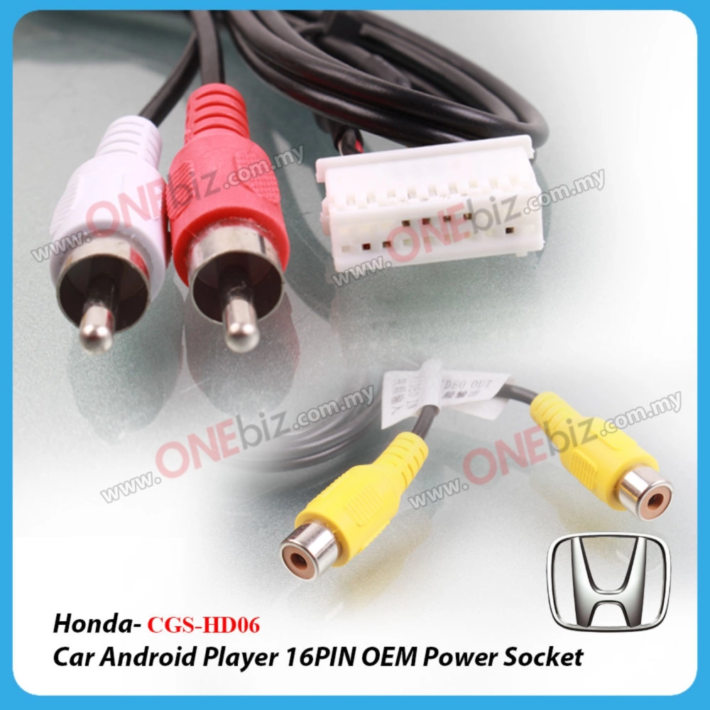 Honda Accord 2008 - 2013 - Car Android Player 16 PIN OEM Power Socket - CGS-HD06