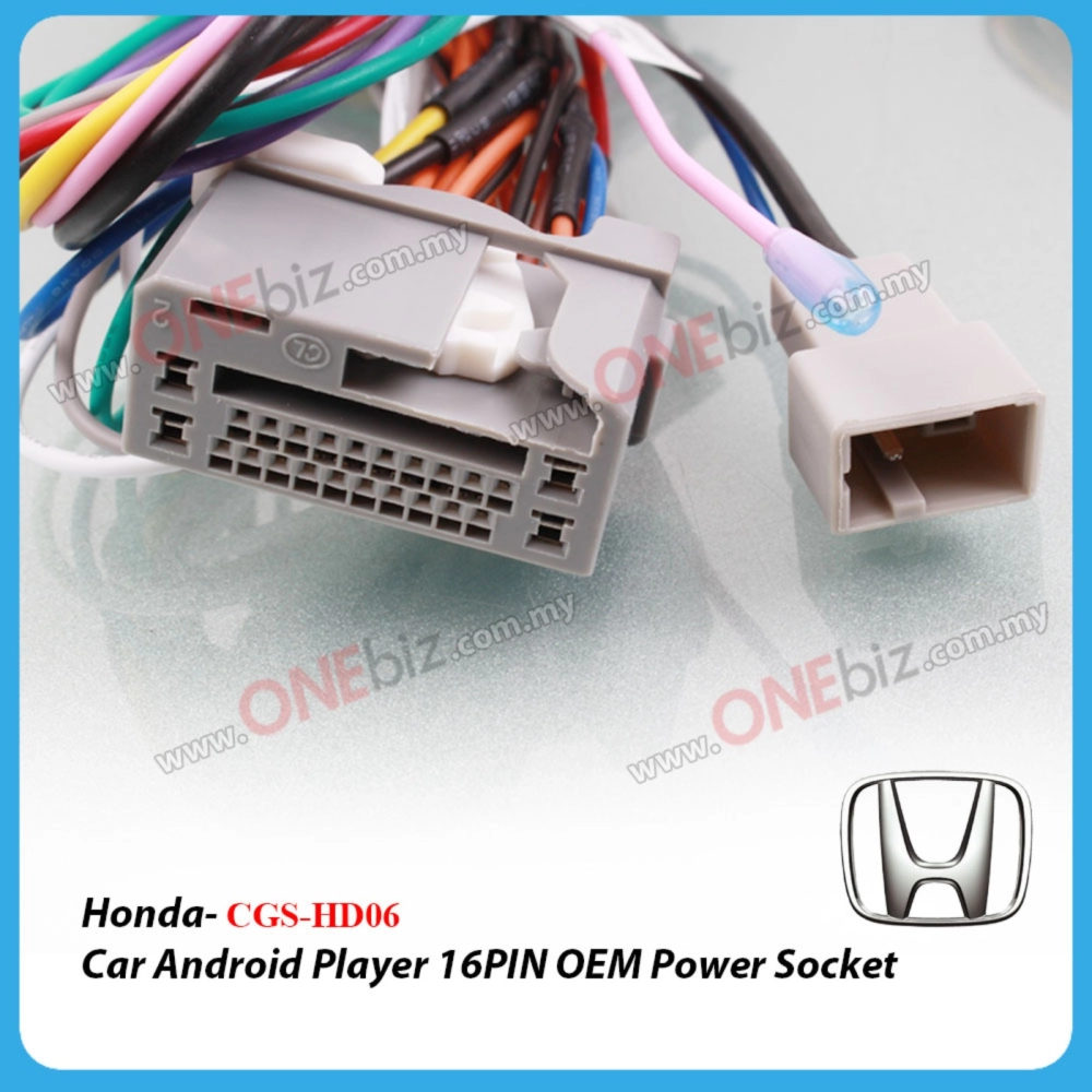 Honda Accord 2008 - 2013 - Car Android Player 16 PIN OEM Power Socket - CGS-HD06