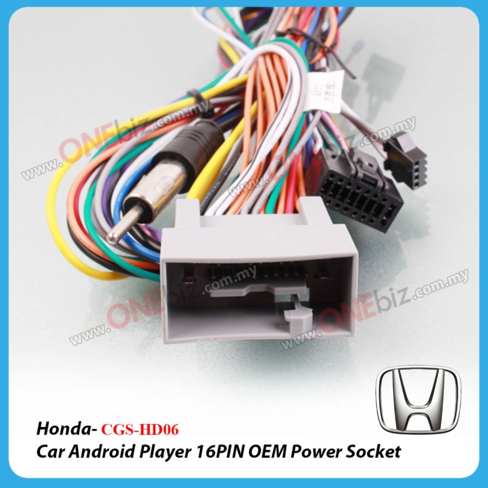 Honda Accord 2008 - 2013 - Car Android Player 16 PIN OEM Power Socket - CGS-HD06