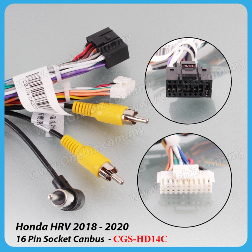 Honda HRV 2018-2020 16Pin Socket Canbus - CGS-HD14C