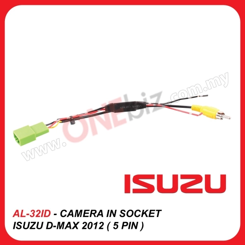 CAMERA IN SOCKET ISUZU D-MAX 2012 ( 5 PIN )-AL-32ID
