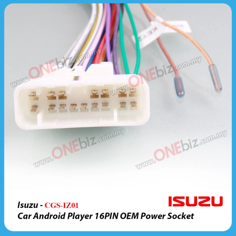 Isuzu Dmax 2006 - 2020 - Car Android Player 16 PIN OEM Power Socket - CGS-IZ01