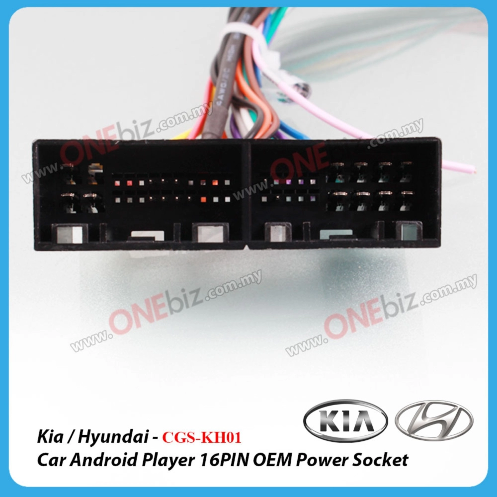 Kia / Hyundai - Car Android Player 16 PIN OEM Power Socket - CGS-KH01