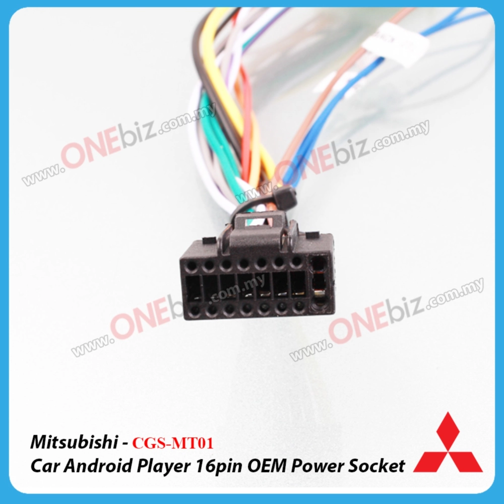 Mitsubishi - Car Android Player 16 PIN OEM Power Socket - CGS-MT01