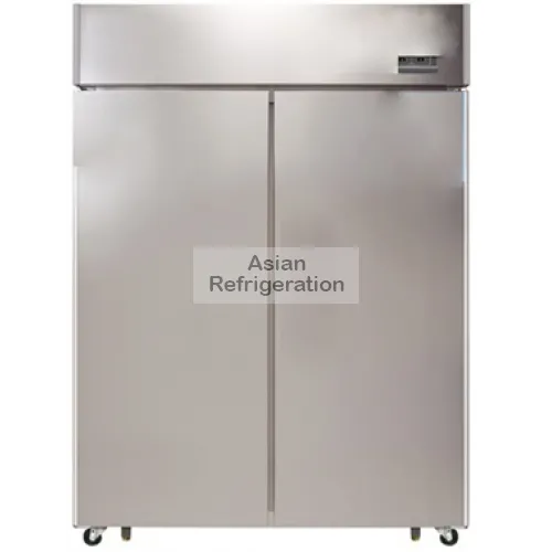 Stainless Steel 2 Full Door Upright Chiller