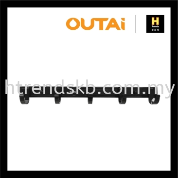 Outai Hook (Aluminium Black) OT76010