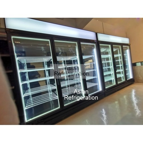 XL Size Glass Door Display Freezer