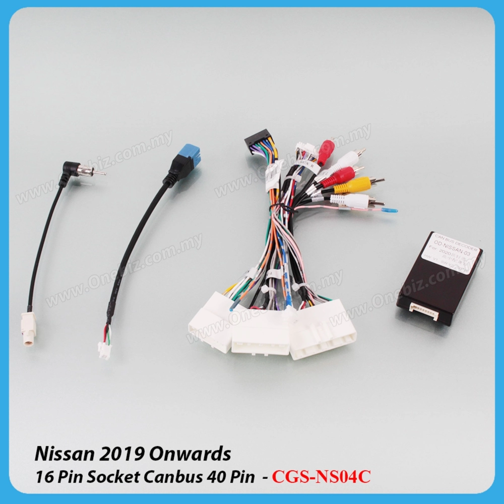 Nissan 2019 Onwards 16Pin Socket Canbus 40Pin - CGS-NS04C
