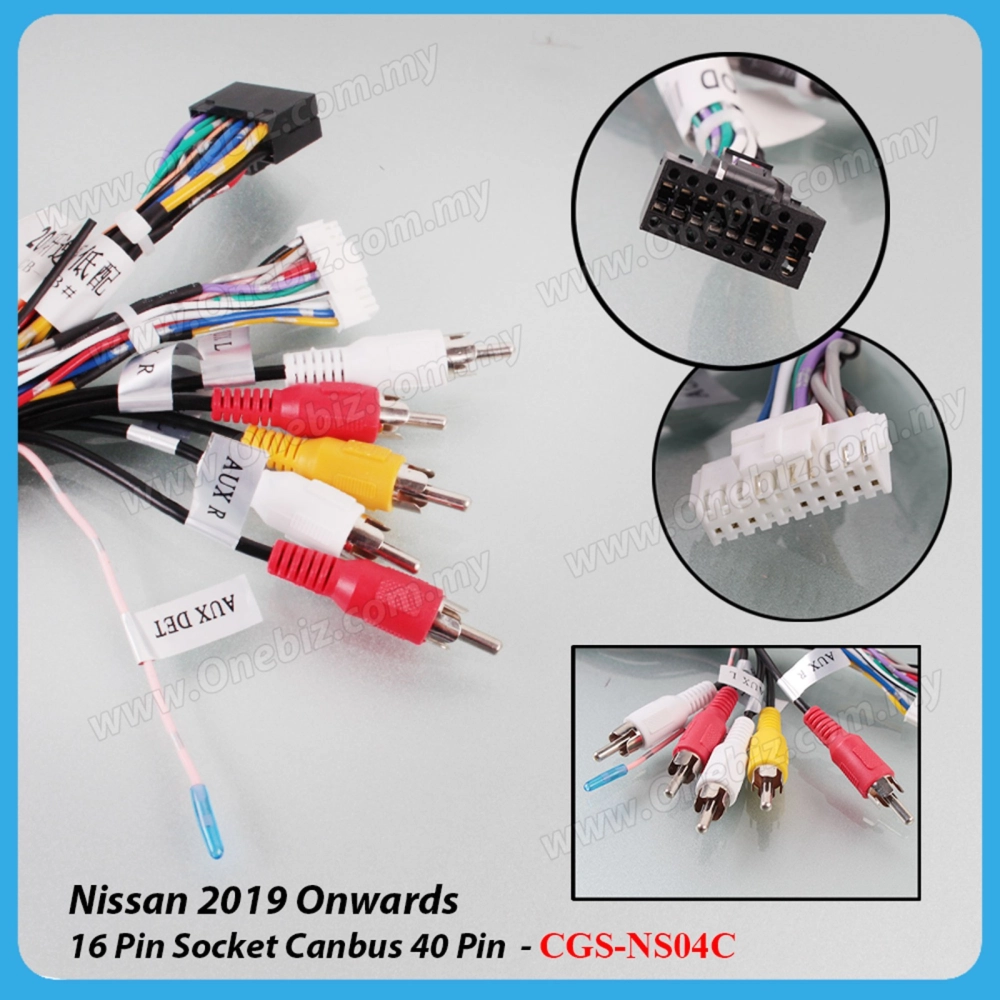 Nissan 2019 Onwards 16Pin Socket Canbus 40Pin - CGS-NS04C