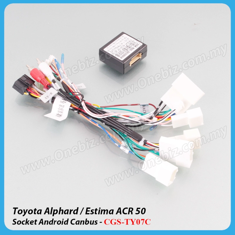 Toyota Alphard-Estima ACR 50 Socket Android Canbus - CGS-TY07C