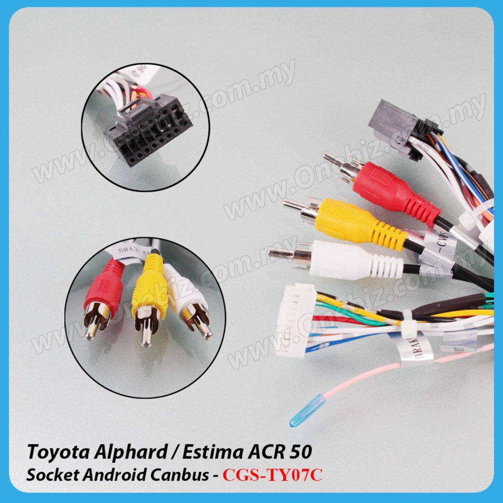 Toyota Alphard-Estima ACR 50 Socket Android Canbus - CGS-TY07C