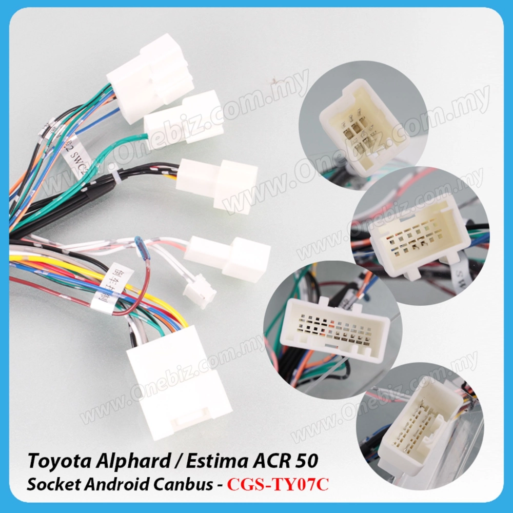 Toyota Alphard-Estima ACR 50 Socket Android Canbus - CGS-TY07C