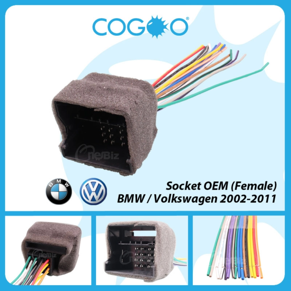 COGOO Socket OEM for BMW / Volkswagen 2002-2011 (Female) / Proton - CG-SOF-BMW02