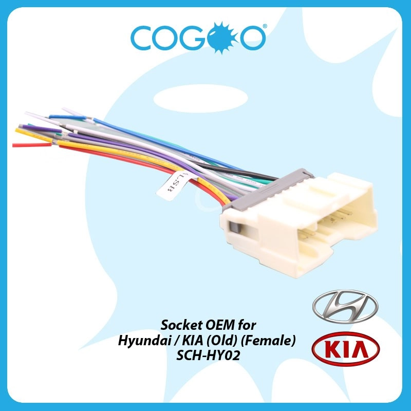 COGOO Socket OEM for Hyundai / KIA (Old) (Female) SCH-HY02 - CG-SOF-HY02