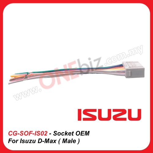 Socket OEM For Isuzu D-Max ( Male ) - CG-SOF-IS02