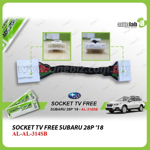 SOCKET TV FREE SUBARU 28P '18 - AL-AL-314SB