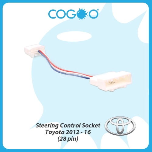 COGOO Steering Control Socket for Toyota 2012 - 2016 (28 Pin) - CG-STE-003