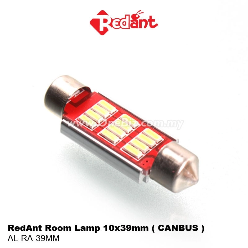 RedAnt Room Lamp 10x39mm (CANBUS) - AL-RA-39MM