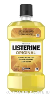 LISTERINE ORIGINAL (250ML)