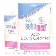 SEBAMED BABY Liquid Cleanser 500ml+Lotion 100ml