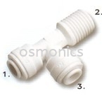 4MRT 44 Male Run Tee Fittings & Connectors  Filter Cartridge & Accessories Penang, Bayan Lepas, Malaysia Industrial Filtration System, Residential Filter Equipment   | OSMONICS SDN BHD