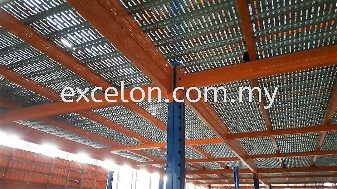 Heavy Duty Super Block Mezzanine Floor Racking System