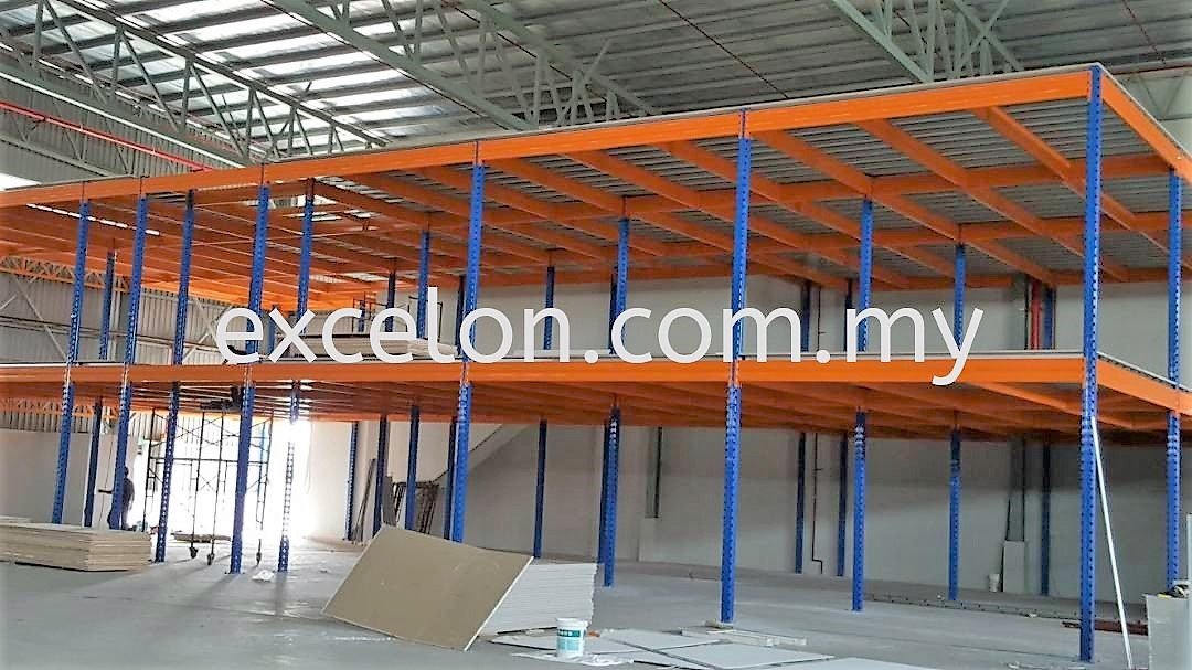 Heavy Duty Super Block Mezzanine Floor Racking System