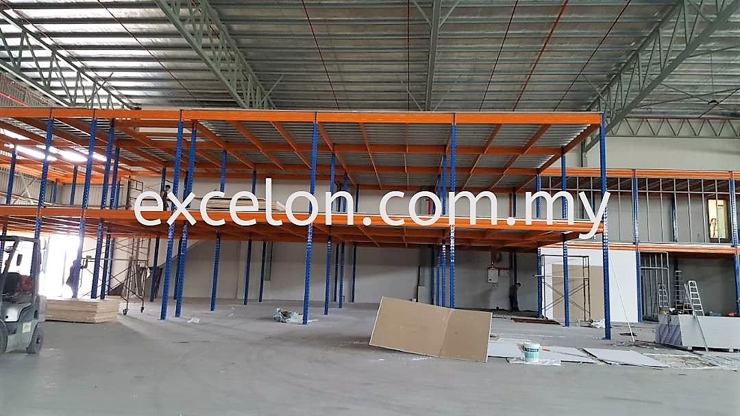 Heavy Duty Super Block Mezzanine Floor Racking System